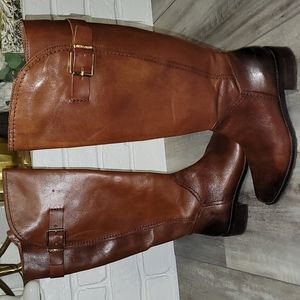 Arthur Chiang Brown Leather boots